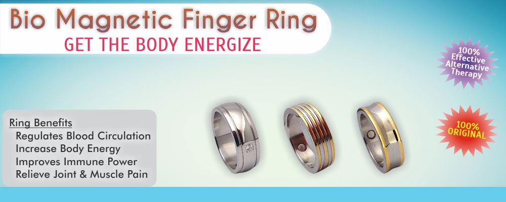 magnetic jewellery finger ring