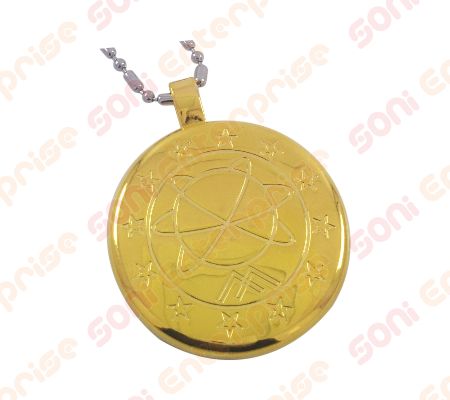 6+6 Golden MST Energy Pendant