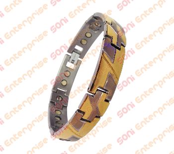 Pure Titanium Metal Magnetic Bracelet