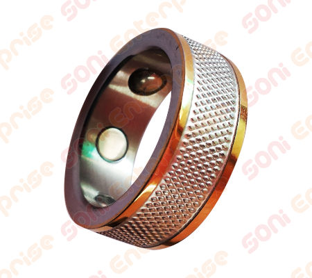 BioMag Magnetic Rings for Men, Copper Ring for Dad Fingers Thumb Solid Pure  Copper Jewelry Gift (