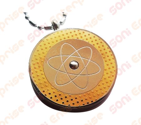 Two tone mst energy pendant